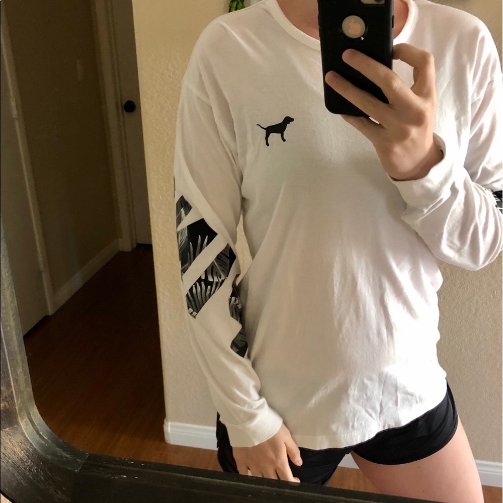 Pink long sleeve shirt